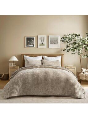 New, Velvet Quilt, quilt set, bedspread, Luxury Bedding, Modern Farmhouse, plush